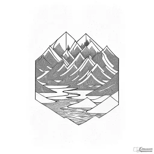 Vietnam River Mountain