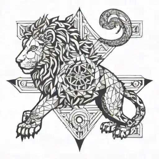 Leo Zodiaco With Coordenadas