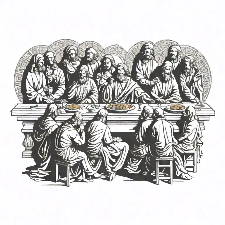 Last Supper Table
