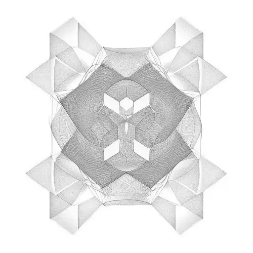 Hexagon Wavy Art 3D