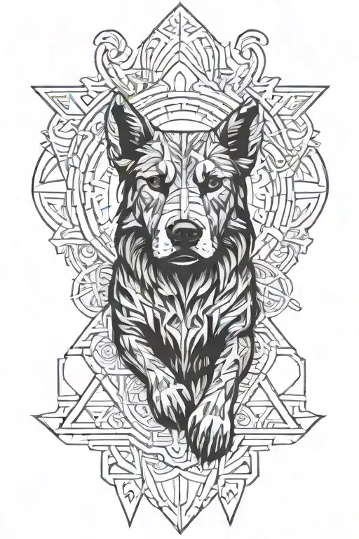 Greek Mythology With Dog Paw Print