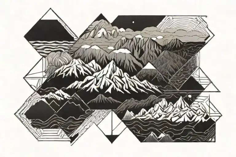 Black Mountains Panorama