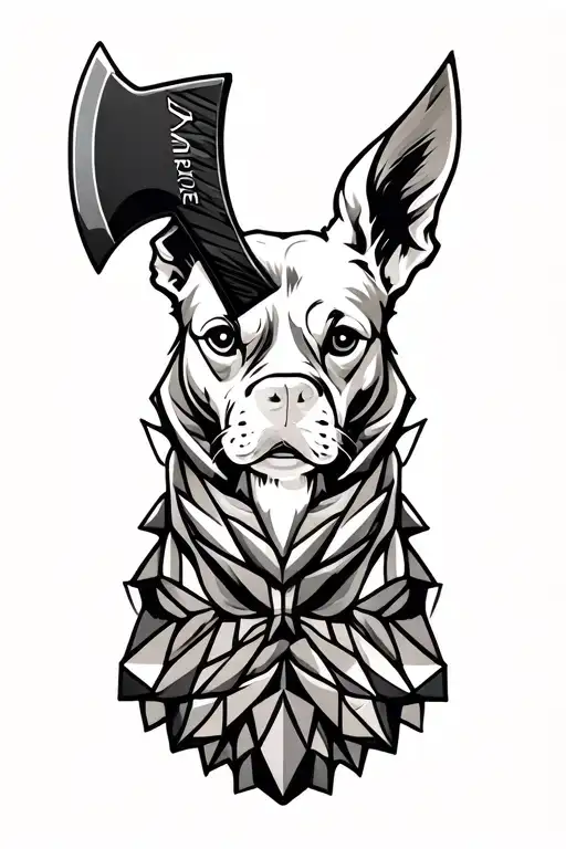Dog Axe With Geometry