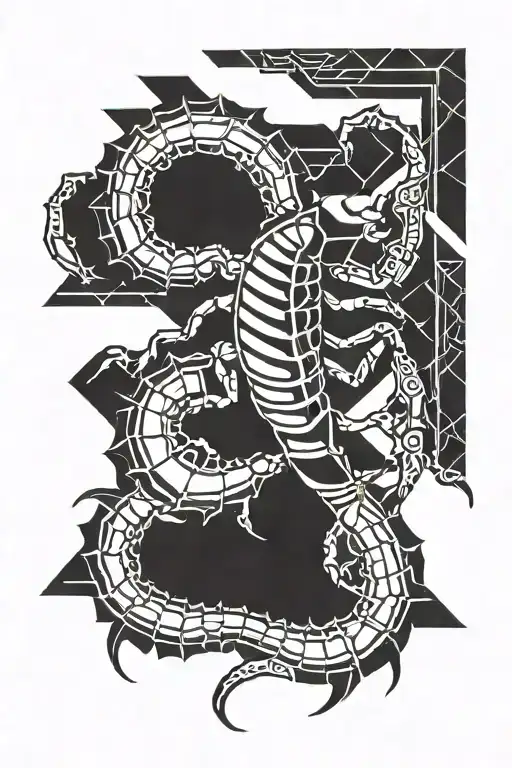 Scorpion Half Muslim Half Christian Slavic