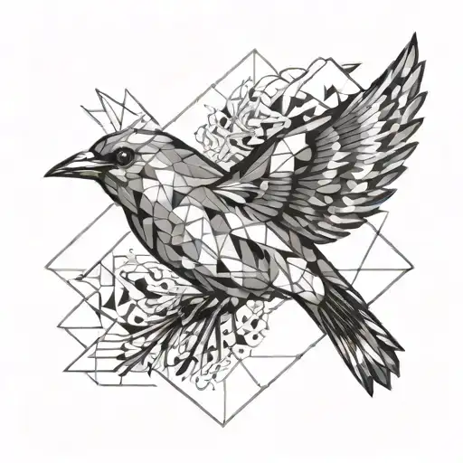 Bird Flying In The Sky