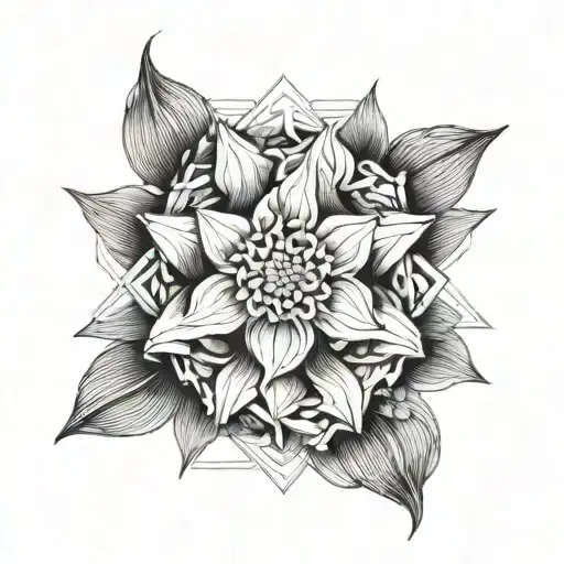 Full Sun In The Background And Hyacinth Flower