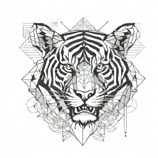 Starsign Cancer Combined With Sign Of Tiger Roaring