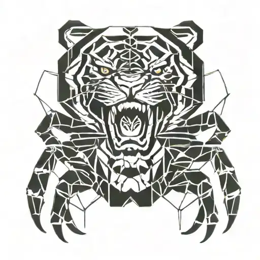 Crab And Tiger