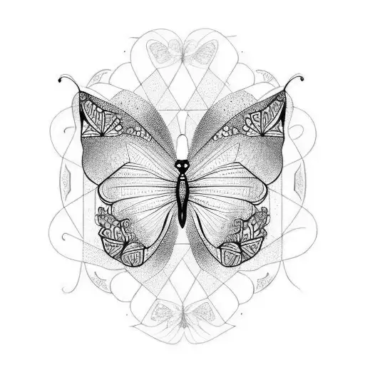 Butterfly With The Word Sonder