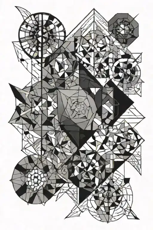 Creative Mythical Grey And Black