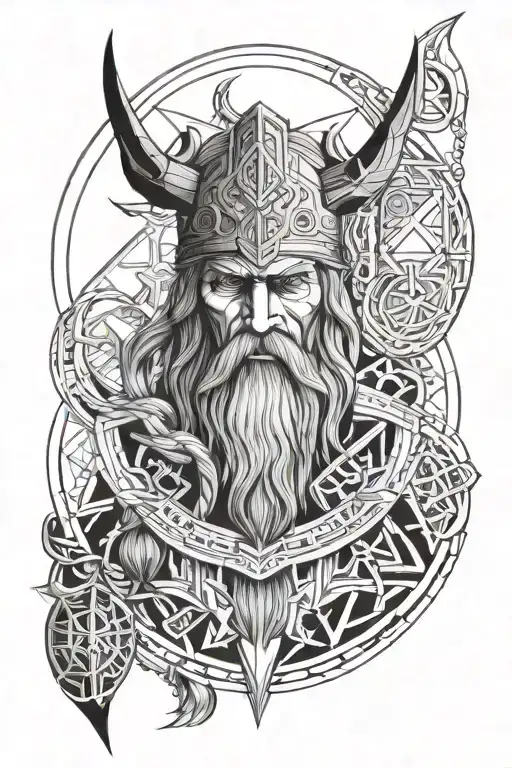 Norse God Odin