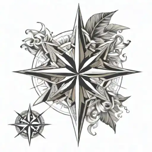Compass Rose Flower Polynesia
