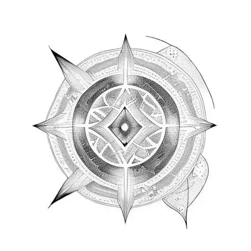 New Moon With Heart Black