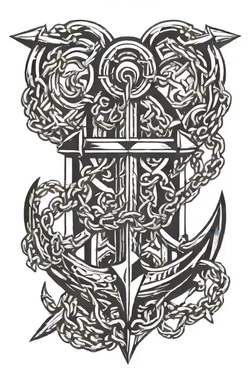 Anchor With Chain