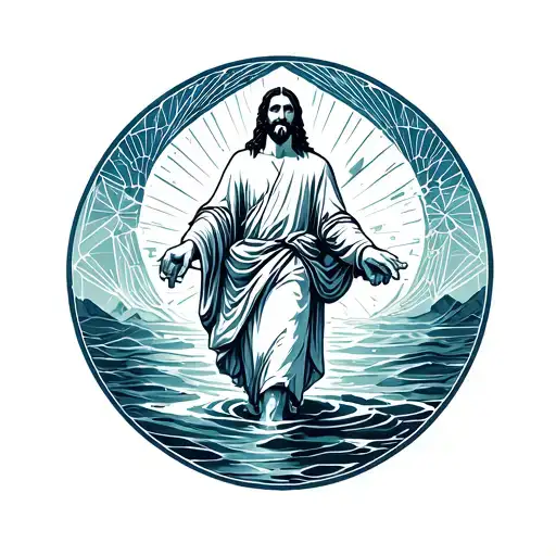 Jesus Walking On Water