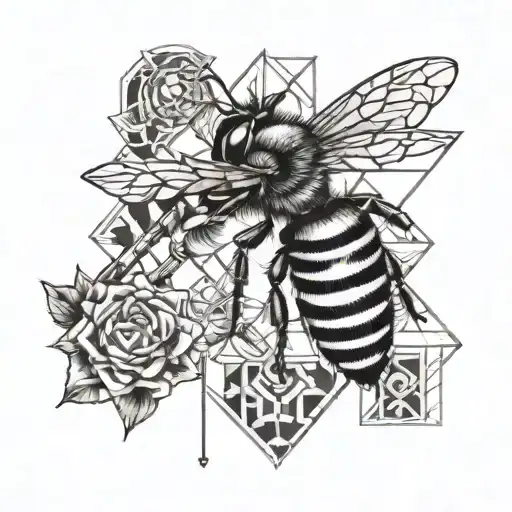 A Bee And A Key And A Sword