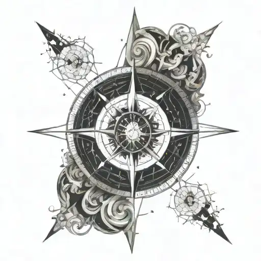 Celestial Compass For The Hand