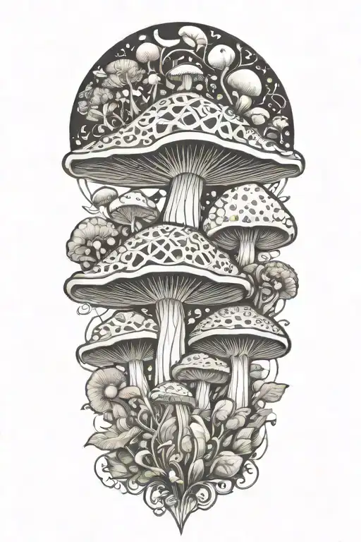 Mushrooms And Fractals