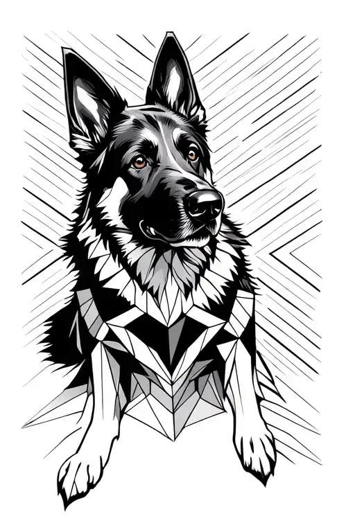 Black German Shepherd Dog