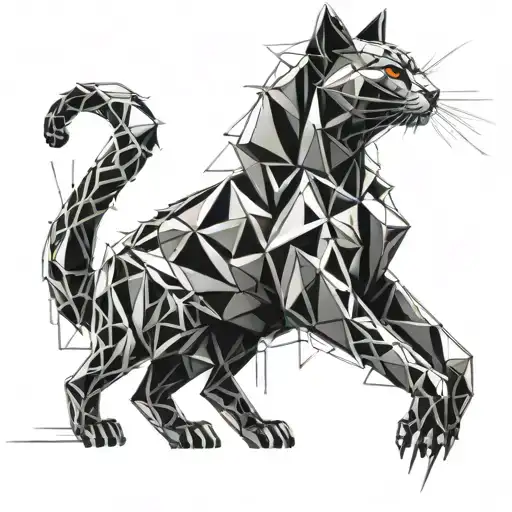 Mechanical Cat Warrior