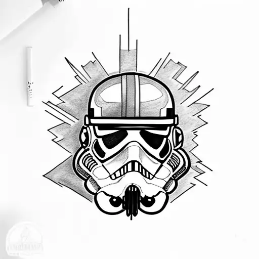 Storm Trooper Skull