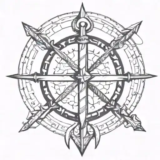 Anchor And Arrow Human Connection