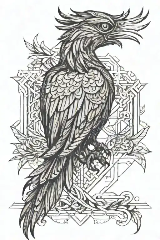 Phoenix Taking Off From