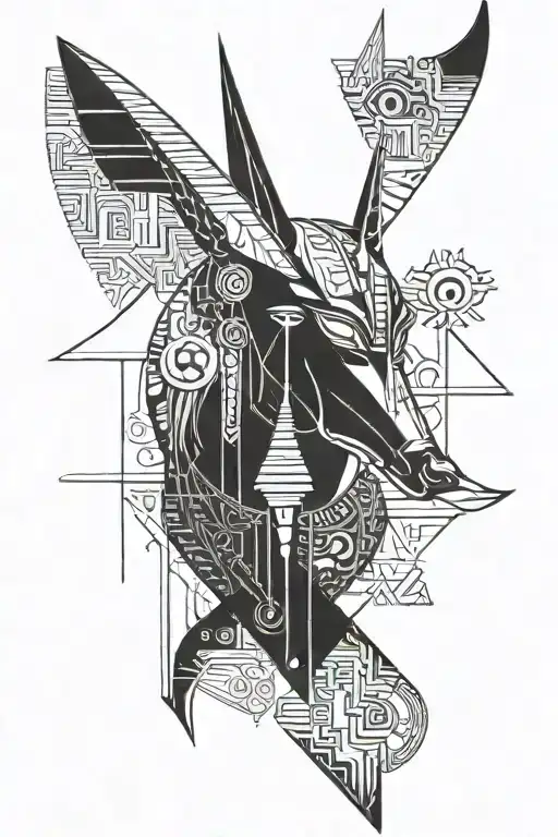 Anubis Eye Of Ra Egyptian God