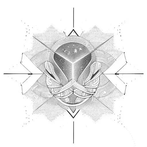 Straight Line With Infinite Sign