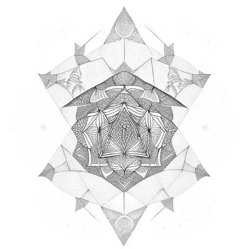 Yogin Sits Under The Tree Of Life