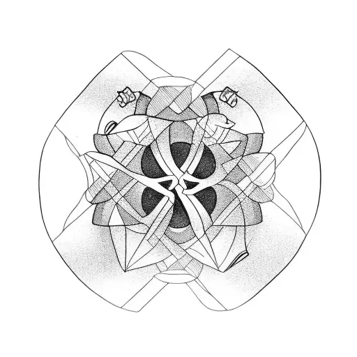 Dad And Two Children