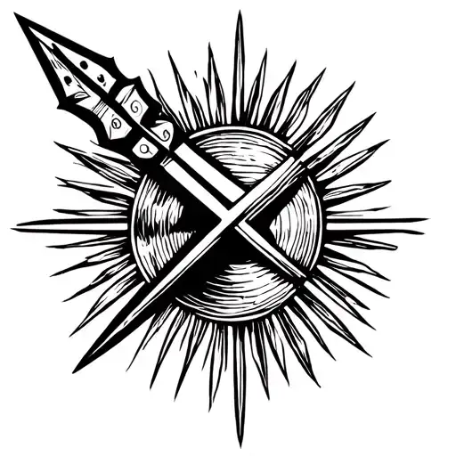 A Spear Stuck In The Sun