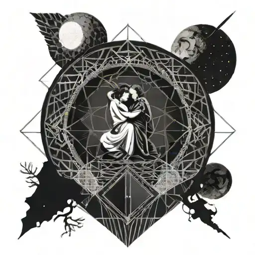 Father Never Leave His Daughter In The Moonlight