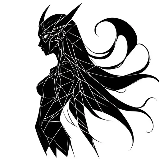 Sexu Demon Girl Side Profile