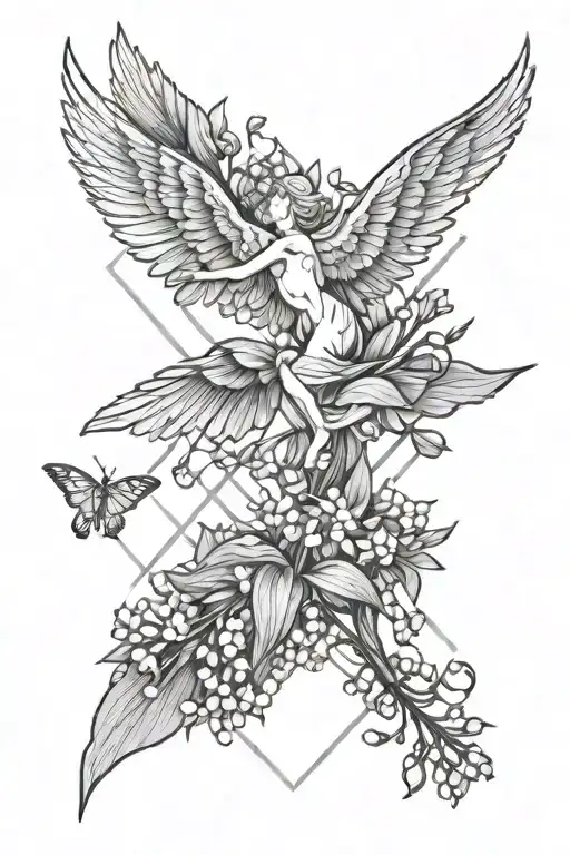 Lilly Of The Valley And Icarus Falling