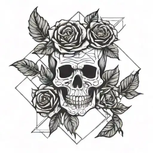Skull Roses Growing