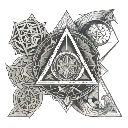 Deathly Hallows And Aquarius Zodiac Sign
