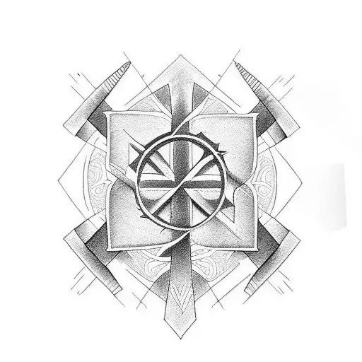 Christian Cross Forearm