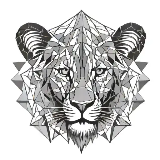 Lion Face And Shuttle