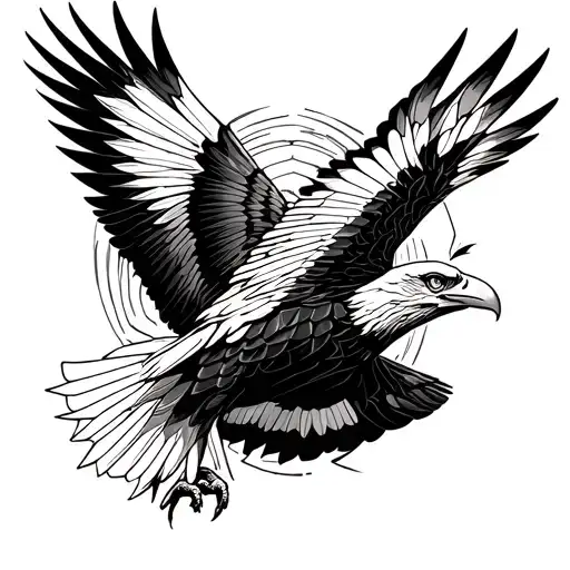 Eagle Flying