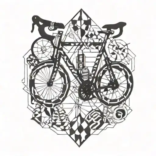 Road Bicycle Creative Black