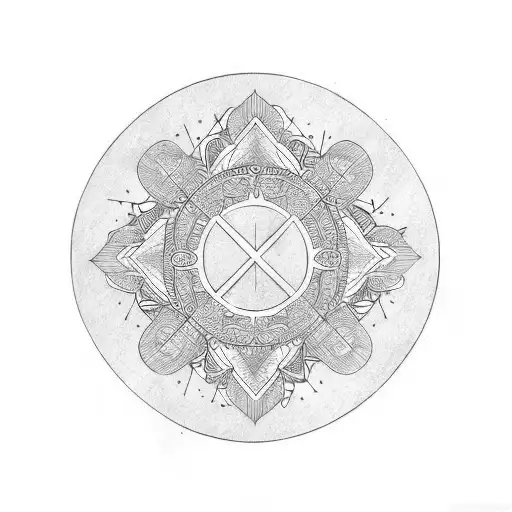 Vietnamese Themed Long Trapezoid