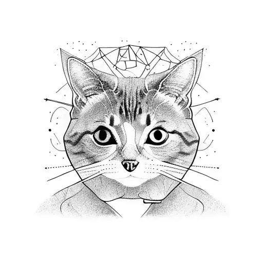 Cat In The Airplane With Alcohol