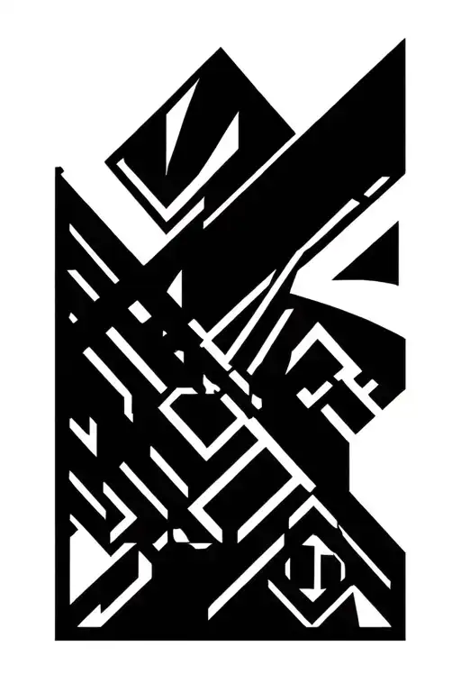 Black And White Tank