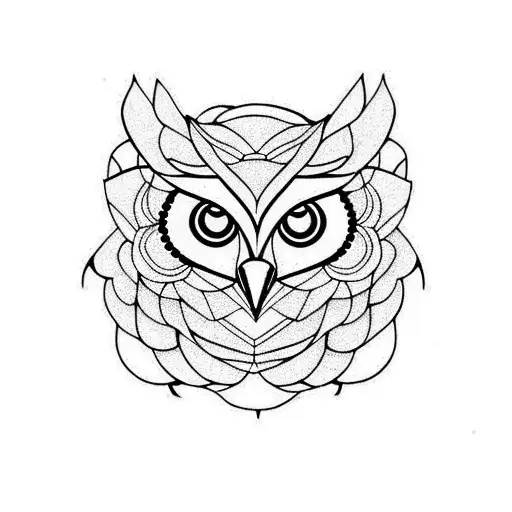 Owl Fox And Rose In One Pattern