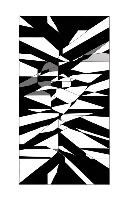 Lines Going All Through The Image