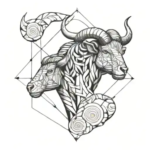 Aries And Taurus Intertwined