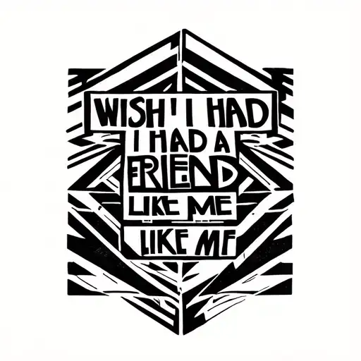 I Wish I Had A Friend Like Me Quote