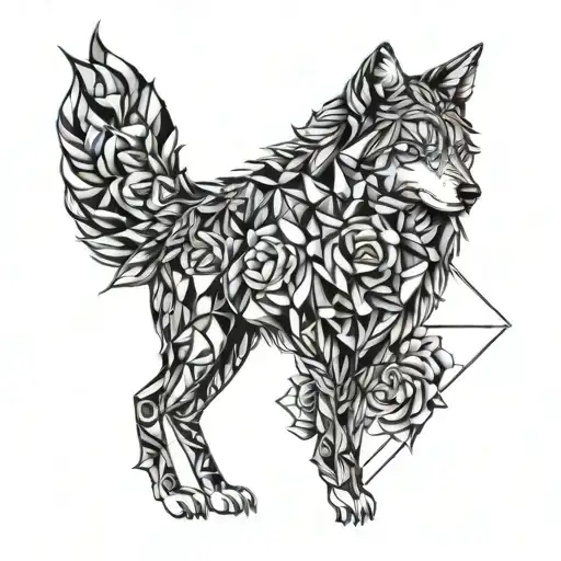 Lone Wolf Blended By Roses