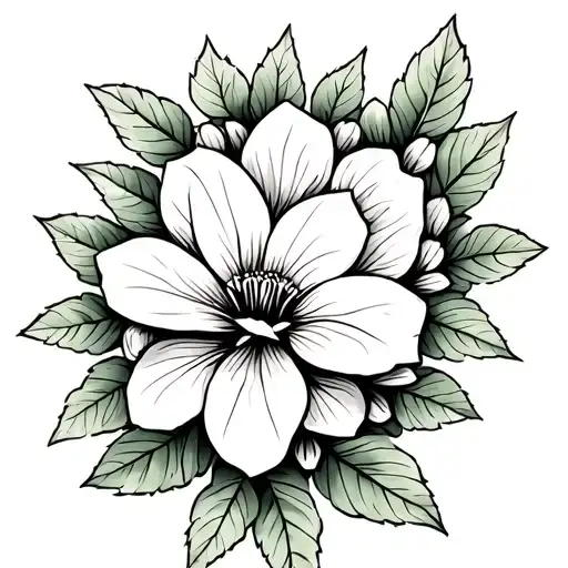 Idaho Syringa Flowers